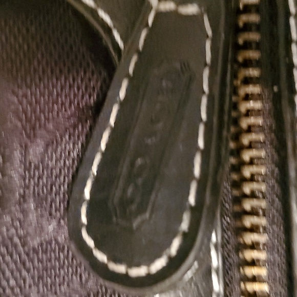 Coach Black/gold Satchel - Picture 7 of 9